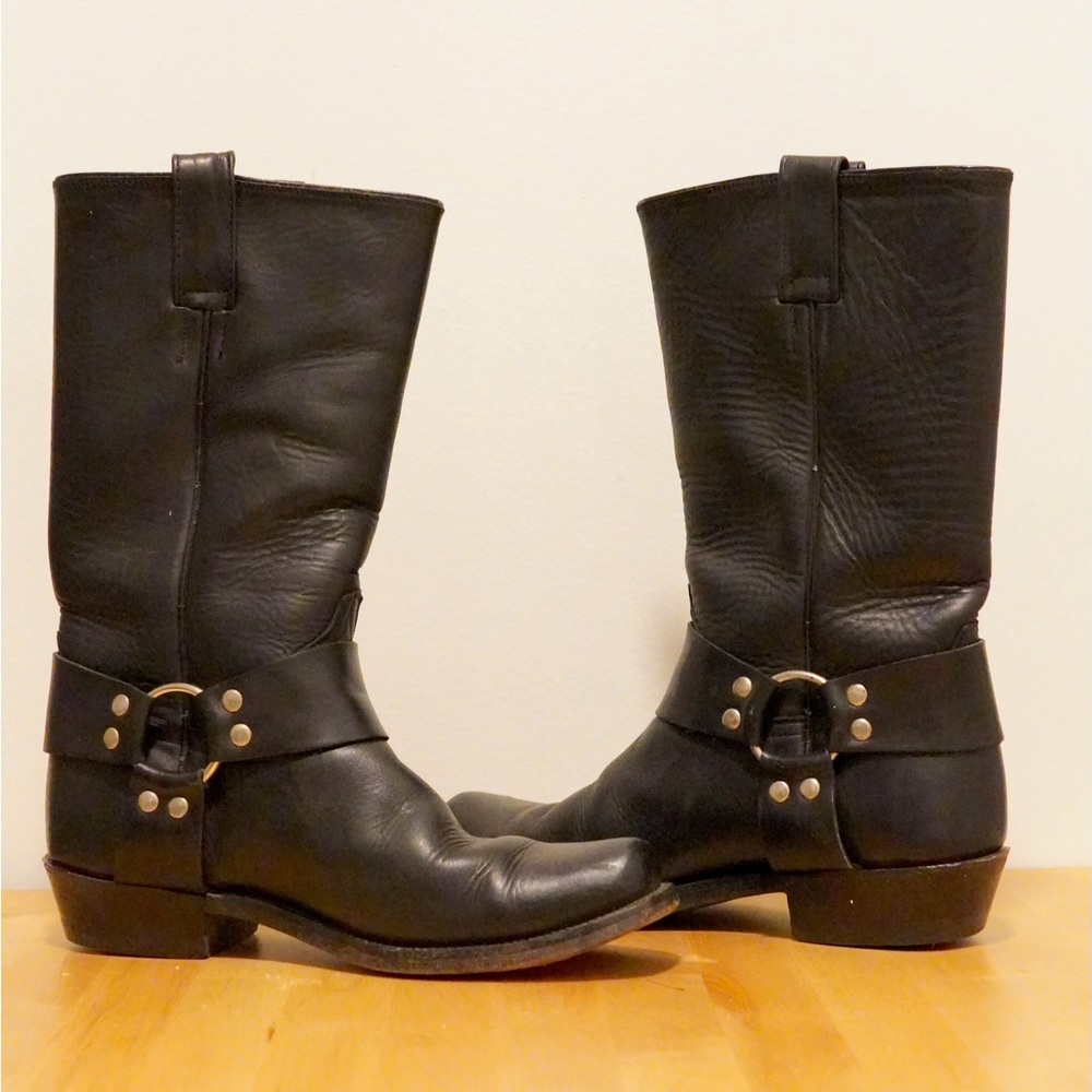 AUTHENTIC VINTAGE REBELDE mens western boots SIZE 7.5 MADE IN MEXICO